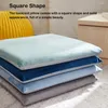 Travesseiro de cadeira macia espuma de memória de memória em casa bloco de escritórios escolar coloração sólida inclinando s ta ta tapete verde