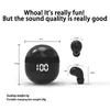Zestaw słuchawkowy Bluetooth Wireless V5.3 HiFi Jakość dźwięku Niewidoczna sen wygodny do noszenia z mikrofonem inteligentne słuchawki dotykowe na iOS