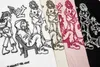 Camisetas masculinas 1988 strt wear y2k camiseta com um padrão de desenho animado de desenho animado harajuku anime pulôver masculino hipster ts t240510