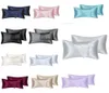 2pcslot Bedsure Satin Pillowcase for Hair and Skin Silk Queen SizeSilver Grey 20x30 inches Slip Cooling Satin Pillow Covers wi1472987