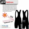 Les ventilateurs tops t-shirt bicycle pantalons masculins triathlon set de la chemise professionnelle des EAU équipe à manches courtes équipe 2024 CUT LASER Q240511