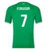 2024 Ireland Home Green Soccer Coureys Kit Doherty Duffy 23 24 National Tops Tops Tee Tee Egan Brady Keane Hendrick McClean Football Shirt Men Kids Mode Ferguson