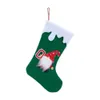 Stockings Candy Decorations Sac Cadeau de Noël pour la maison Noel Navidad Kids Tree Decor 1104