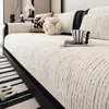 Stol täcker eifloy enkel chenille soffa för soffor 1/2/3/4 sits fåtölj slipcover stripe chic soffa kudde vardagsrum