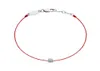 B01001F Rouge de fil rouge Bracelets à chaîne à main