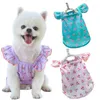 Hundkläder Summer Pet Dogs T-shirts Soft och Barabledog Clothes For Small Chihuahua Vest Dress Puppy Cats Teddy Pug kläder