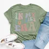 Camisetas femininas na minha era dos quarenta Comfort Colors 40º aniversário camisa de manga curta camisetas de rua algodão harajuku gótico gota