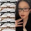 Zonnebrillen vintage stijl kleine zwart vierkante frame glazen y2k millennium zoete cool pittig meisje premium gevoel cosplay pography bril