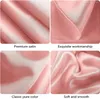 Table Cloth Round Satin Tablecloths Rose Gold Bright Silk Cover For Wedding Banquet Solid Color Birthday Decoration