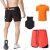 Calças de corredor masculinas esportam roupas de ioga rápida velocidade seca up shorts tênis ginásio bolsões de ginástica calça calça de moletom