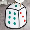 Carpets Majiang Doormat Mahjong Carpet 3D Soft Plush Rugs Blanket Funny Fast Food Creative Fuzzy For Kids