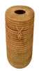 Round Rattan Tissue Box Vine Roll Holder toiletpapier Cover Dispenser voor Barthroomhomel en Office4883970