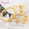 Brangle EST Perles avec anneau bijoux de mode Fashion Bracelet Bracelet luxe Dubai Gold Pladed Dames Exquis Jewelry Gift