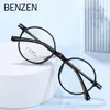 Zonnebrillen Frames Benzen Round Optical Myopia Glazen frame Men TR 90 Recept -bril Dames Vintage brillen Eyewear 5960