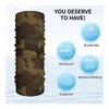 Maschere della moda Maschere Neck Gateter Seconda Guerra Mondiale Germania divisa Camo Bandana Gait UV Protettivo Sciarpa Copritura Fittura Military Headband Tube Balaclava Q240510