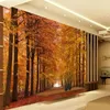 Bakgrundsbilder 3D Landskap Bakgrund Maple Forest Intäkterande TV -bakgrund vägg