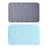 Tapetes de banho PVC Non Slip Mat Machine lavável com orifícios de drenagem Copos de sucção banheira de banheiro extra grande para a casa de El