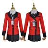 Halloween Anime Gambler School Women Yomoduki Runa Cosplay costume complet