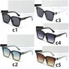 Роскошные дизайнерские солнцезащитные очки для женщин Мужские солнцезащитные очки мужчины летние триомные солнцезащитные очки женщин Брэнни Очки квадратные очки