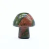 돌 크리스탈 DIY 미니 반전 2cm 자연 무지개 화려한 암석 미네랄 마노 버섯 홈 정원 파티 장식 FY3884