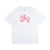 Loewve Tee Designer T-Shirt Fashion Womens T-Shirt Original Stickerei Fluorescent Casual Lose Loot
