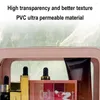 Sacs de rangement 1pc PVC Femmes Zipper maquillage clair Case transparente Travel Cosmetic Beauty Wash Sac Toitrage Bath Bath Organisateur G8W2