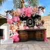 Party Decoration 109st Pink Farm Cow Theme Balloons Garland Arch Set For Kids Happy Birthday Baby Shower Event Festive