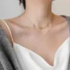 Choker Stylish Simplicity Necklace For Women Vintage Style Gold Color Cross Shape Women's Ladies Jewelry Party Gift Girl