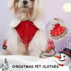 Vêtements pour chiens costume de robe de Noël de Noël