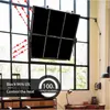 Stickers de fenêtre Blackout Film Anti-Uv Glass Autocollant statique Cling Tint Light Blocking Frosted Infidential Heat Reject