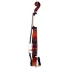 Сторона для вечеринки 3/4 акустическая скрипка, болот лук с розовыми струнами тюнер, плечо, натуральный