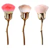 2024 spazzole per trucco Cosmetici strumento art nail art spazzola morbida polvere di rosa a forma di rosa fiore in polvere glitter beauty manicure carefor kit spazzole per nail art