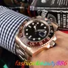 Classic Mens Watches Mouvement mécanique automatique 40 mm Ring COKE Watch en céramique Case en acier STRAP FORME DESIGN