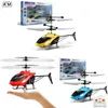 suspension rc helicopter dropresistant induction aircraft toys kids toy gift for kid 240511