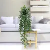 Decorative Flowers All-year-round Plants Natural Greenery 3pcs Eucalyptus Vine Hanging For Home Decor No Maintenance Green Potted Loved