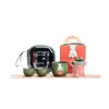 Tee -Sets das Jahr von Loong Creative Fulu Travel Tea Set One Topf drei Tasse tragbar