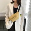 Taillenbeutel Solid Color Packs Frauen Modedesignerin Chest Bag Diagonal kleiner Reisegürtel Urlaub Mobiltelefon Brieftasche