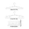 Hangers opvouwbare intrekbare reishanger multifunctionele droogrek kledinghaken vouwruimte besparing accessoires