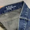 Дизайнерские джинсы 2024 Новый весенний летний модный бренд с такими же брендами такого же стиля роскошные женские брюки 0512-7