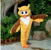 2025 Новый взрослый реалистичный талисман совы костюм веселый костюм костюм день рождения вечеринка на открытом воздухе Halloween.