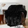 Одеяла имитация мехового покрытия одеяло сгущание