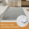 Bath Mats Mat Slip Solid Absorbent Color Machine Entrance Rug Waffle Bedroom Bathroom Door Microfiber Washable Tassels Soft