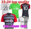 2023 24 25 MLS Toronto FC Maglie da calcio di distanza Kaye Bernardeschi 2024 25 Osorio Insigne Morrow Bradley Football Shirt Uniform Fans Player versione888