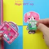 Childrens Changing Paper Doll Handmade DIY Homemade Clipping Fun Girls Game Quiet Book Material Pack 240511