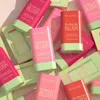 Getint mositure blush stick face roze crème wang blusher cosmetica 3 in 1 make -upbuizen gebruikt op lippen ogen wangen 240510