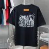 NOUVEAU ÉTÉ MEN'S T-T-T-T-T-SHIRT Designer pour hommes Femmes Shirts Tshirt avec lettres Summer Short Man Man