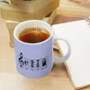 Tagne tamponose tamponose tazze bianche white tazze da tè divertenti da tè personalizzati personalizzati di caffè personalizzato una volta un tempo appunti