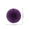 Decoratieve bloemen Paper Fan Flower Decoratie Banner Ornament Party Kit Fans Hangende Decors Crafts