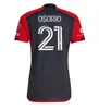 2023 24 25 MLS Toronto FC Maglie da calcio di distanza Kaye Bernardeschi 2024 25 Osorio Insigne Morrow Bradley Football Shirt Uniform Fans Player versione888