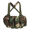 Sac à dos 800d Oxford Hunting Vest Adjudable Huisse Adpory Ferme Multifinection Release Outdoor Paintball Equipement pour la randonnée CS